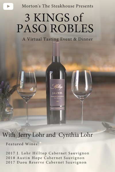 Mortons Steakhouse Virtual Event